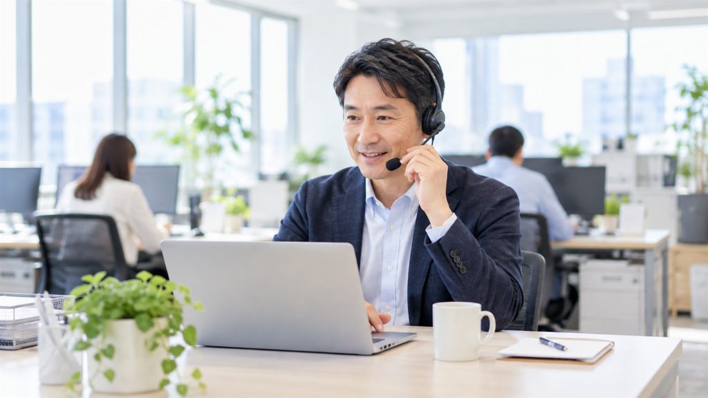 電話対応のイメージ画像