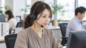 電話対応のイメージ画像