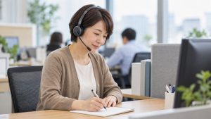 電話対応のイメージ画像