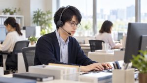 電話対応のイメージ画像
