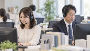 電話対応のイメージ画像
